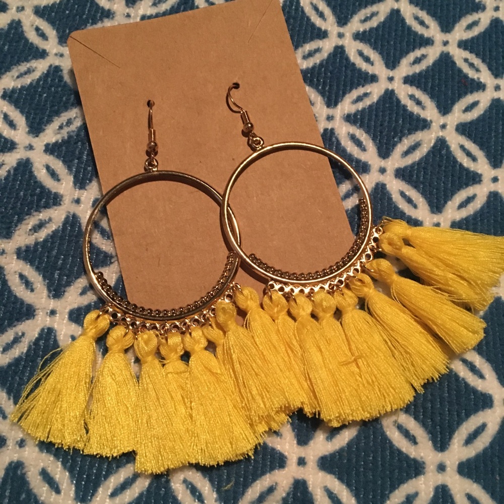 Fashion tassel earrings